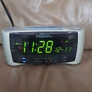 Emerson Research Digital Alarm Clock. Radio, Alarm All Work